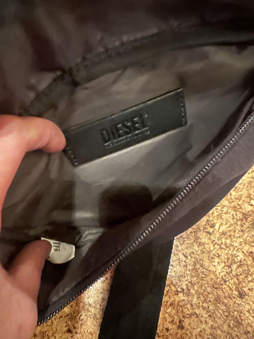 desel ブラック　allblack オールブラック　ボディバッグ 黒　y2k