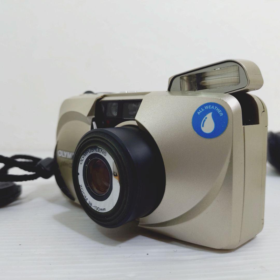 美品【動作確認ＯＫ】OLYMPUS　μ ZOOM 130 動作確認OK】OLYMPUS μ ZOOM 130 - メルカリ