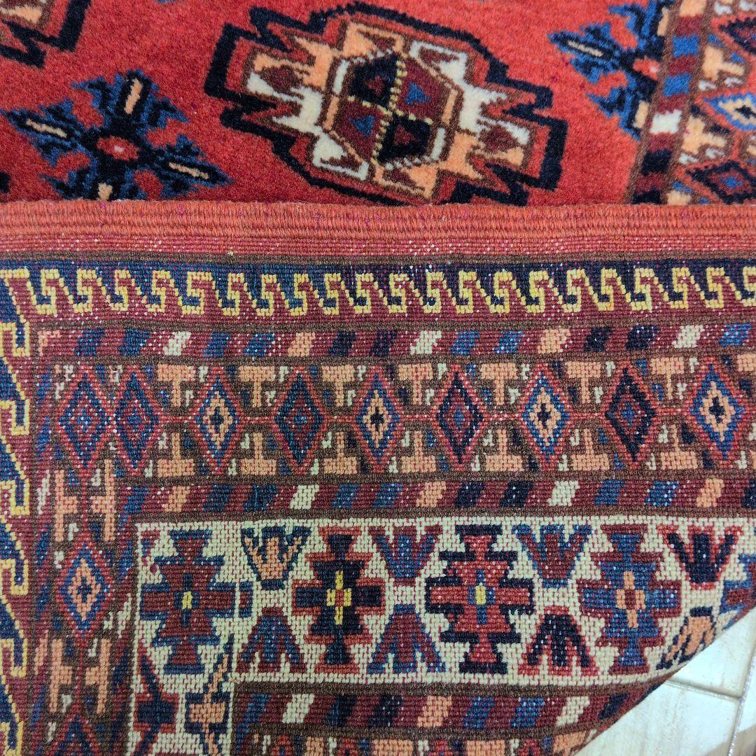 140x186cmパキスタン高品質手織りじゅうたん 024