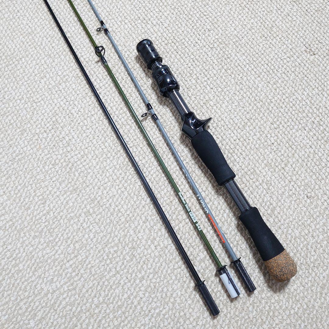 ヒトトキワークス ジョイントグリップ トラウト用ブランクス3本 セット販売のみ
