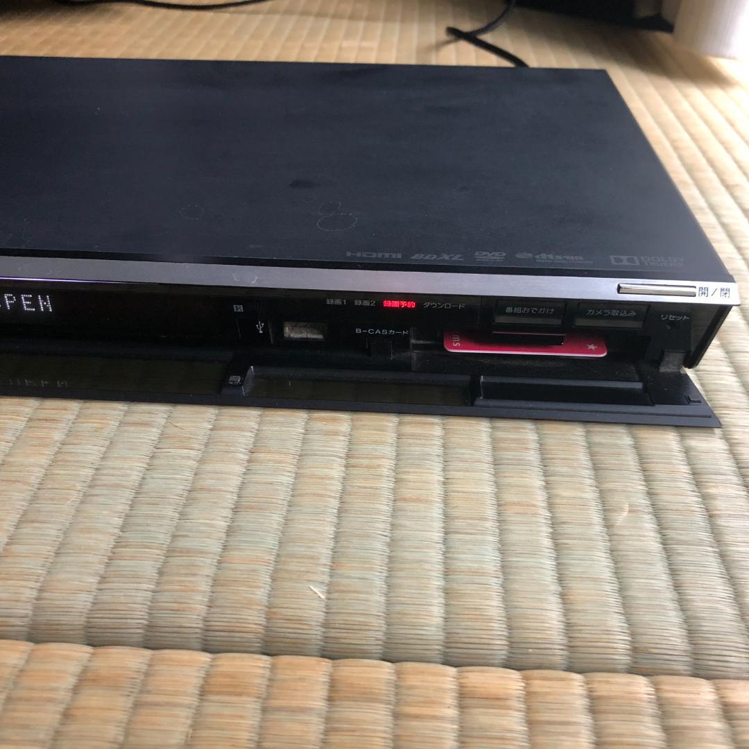 SONY BDZ-EW500 ブルーレイレコーダー　※リコモン難あり