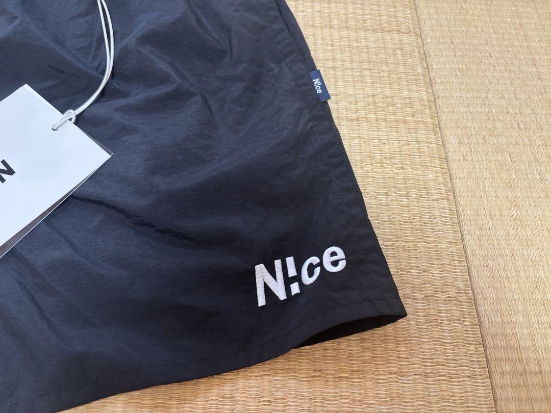 パンツ N!ce nylon half pants (BLACK) ttt msw