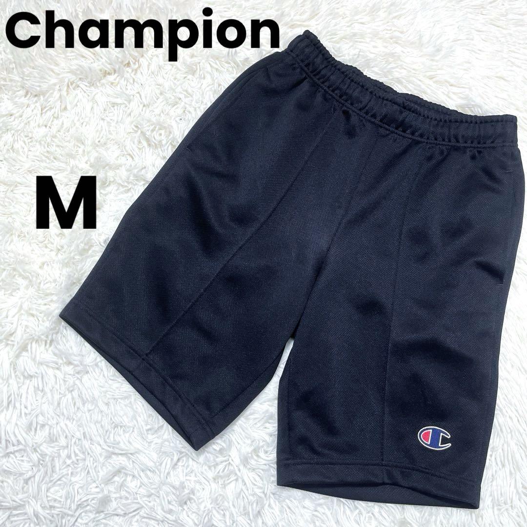90s champion チャンピオン ハーフパンツ ジャージ M ブラック