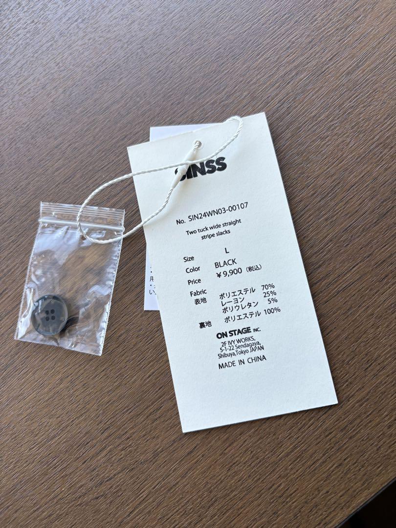 sinss シンス ストライプスラックス