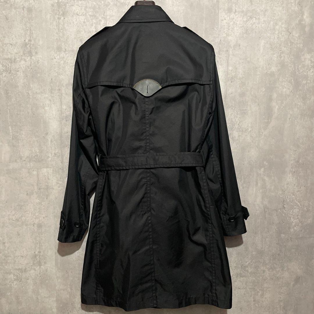 【極美品】COACH コーチ トレンチコート メンズ M 黒 画像5