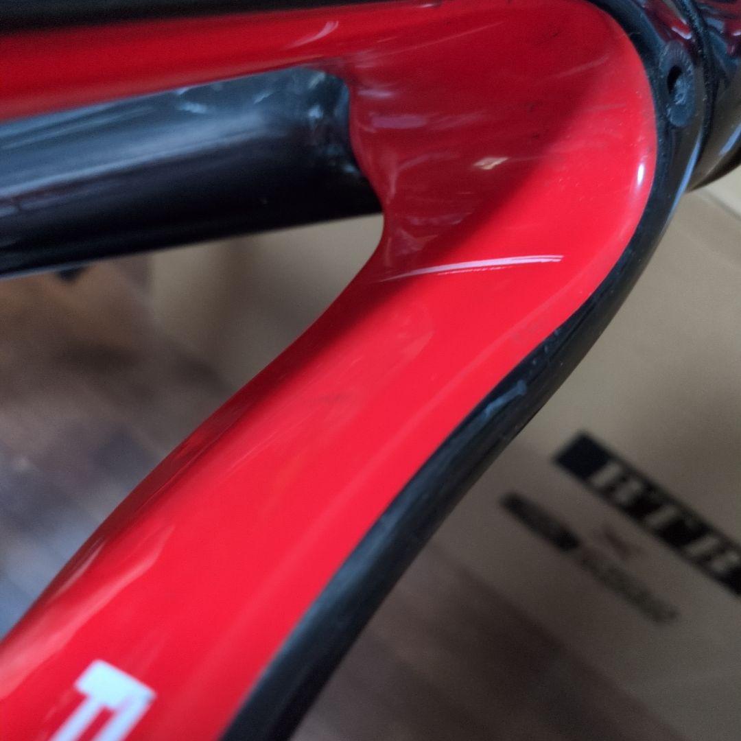 PINARELLO RAZHA ロードバイクフレーム 赤黒2016年