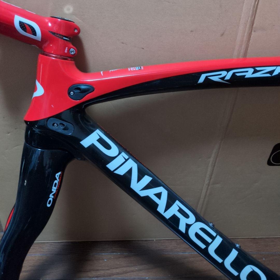 PINARELLO RAZHA ロードバイクフレーム 赤黒2016年