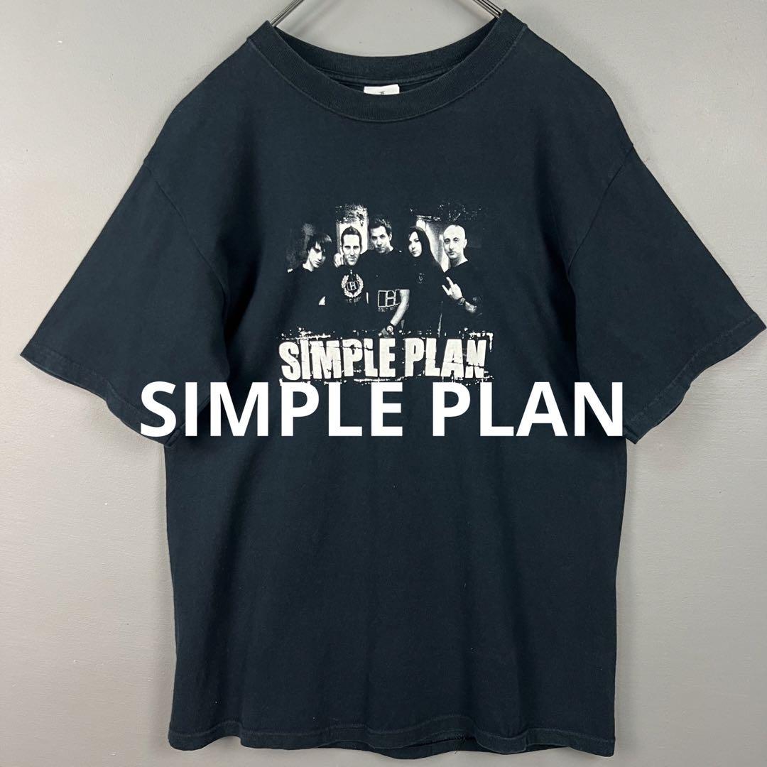 SIMPLE PLAN シンプルプラン 半袖 Tシャツ バンT ツアーT M
