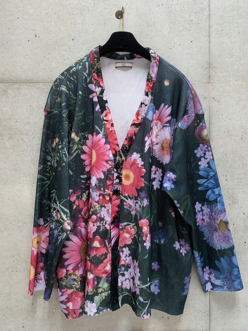 NON TOKYO ノントーキョー RIB CARDIGAN FLOWER NON TOKYO(ノントーキョー) RIB CARDIGAN | Taking a lesson