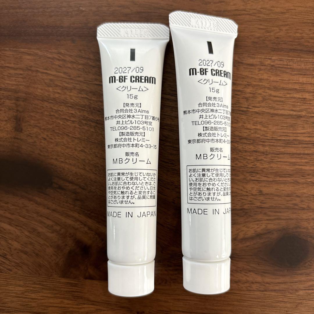 M-BF CREAM 15g 2本セット