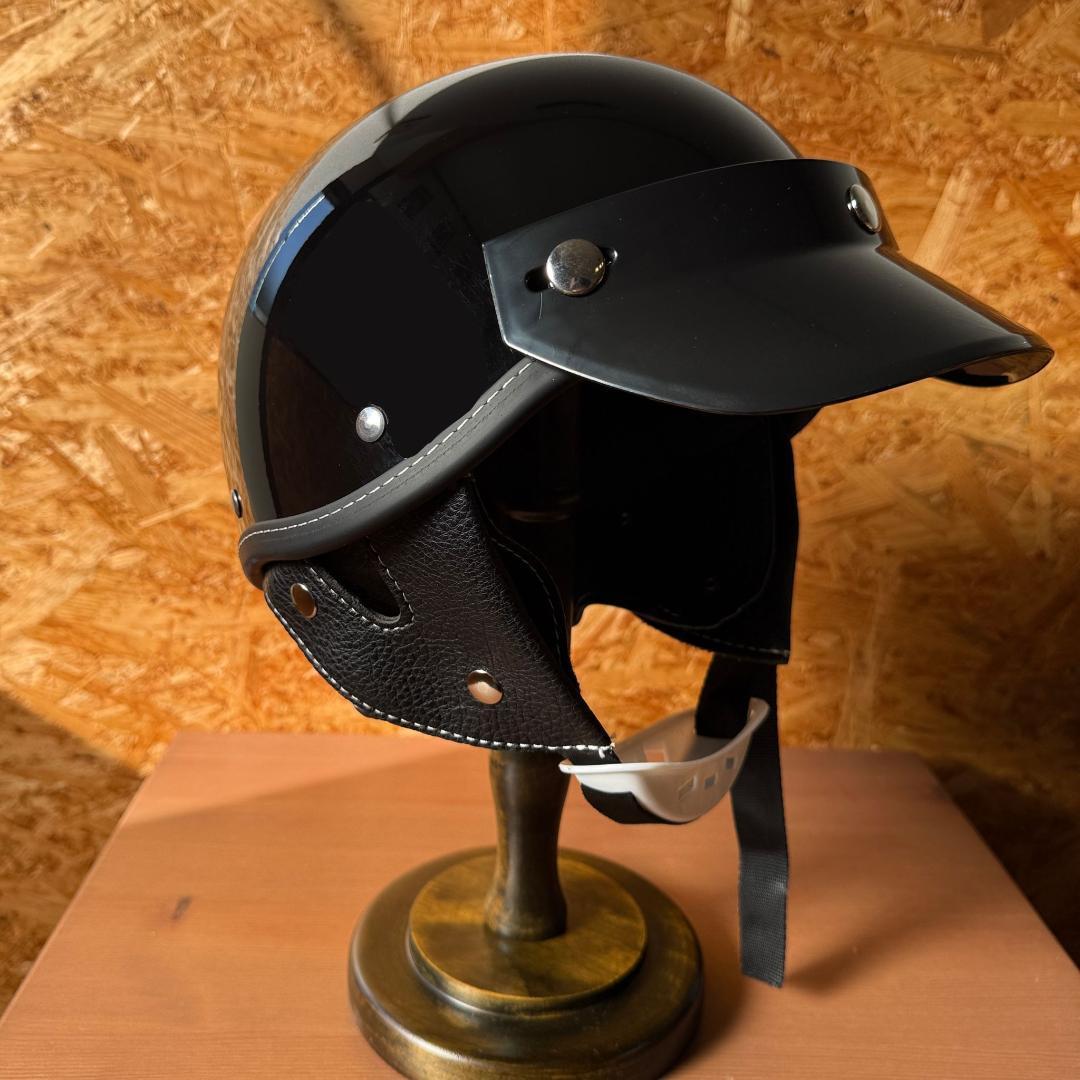 ハーフヘルメット　ショーティー　ブラック　スモールシェル　検buco bell