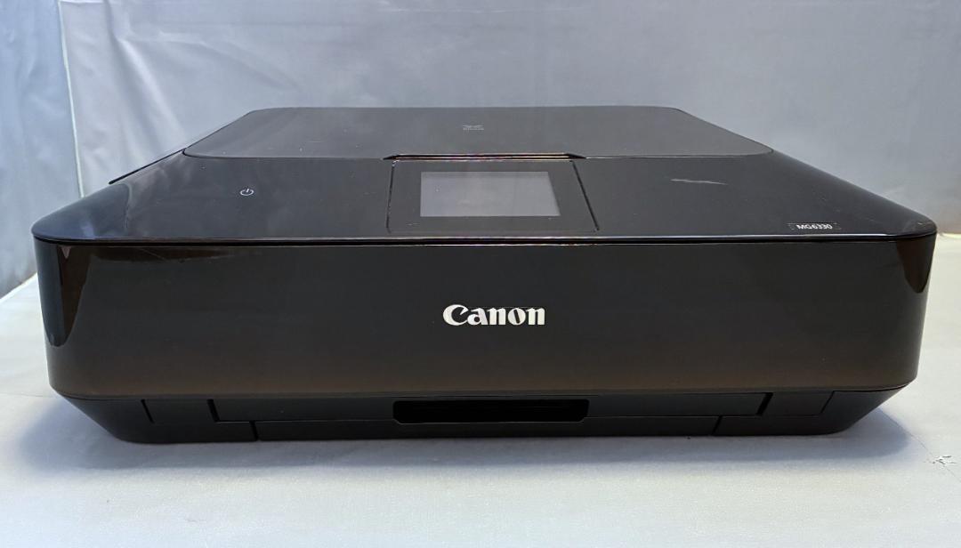 動作OK！！】Canon キャノン プリンタ MG6330 ブラック+オレンジ