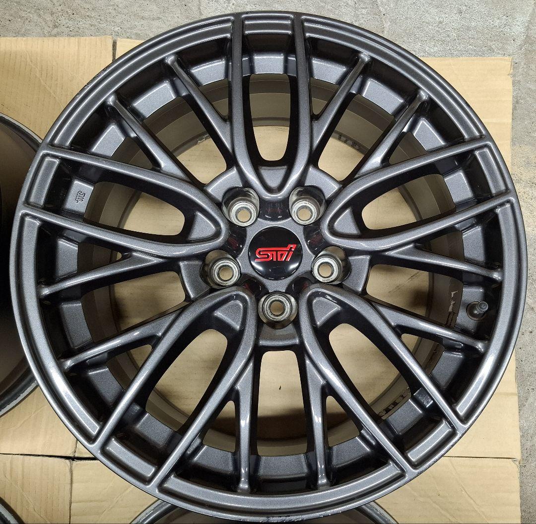 スバル WRX STI 純正 ホイール 超極上品】スバル WRX STI 純正BBS ホイール 4本 鍛造 8.5J