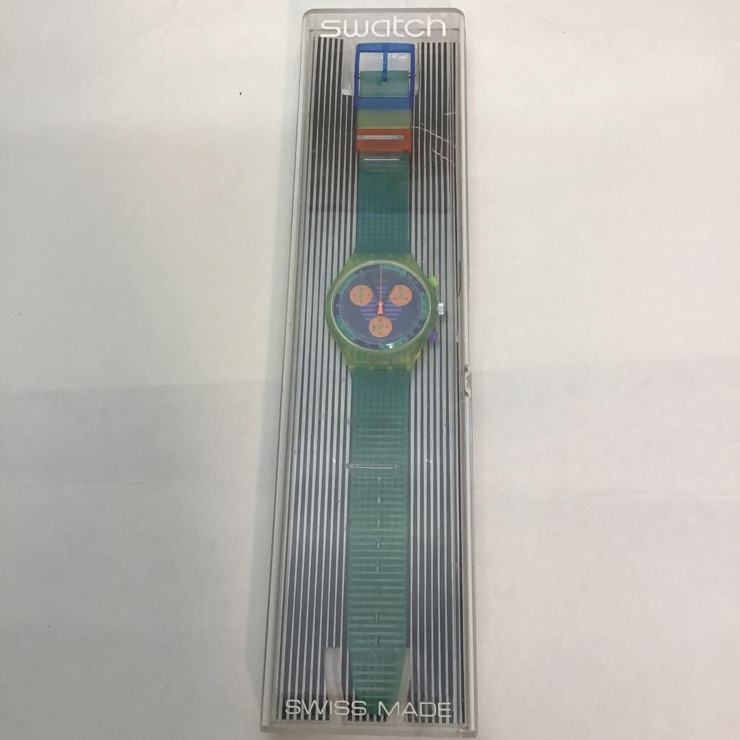 Swatch スウォッチ　クロノグラフクォーツ　ユニークデザイン 腕時計
