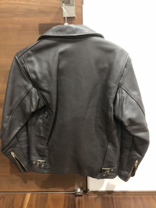 34%割引グレイ系,M本店は Schott ライダースジャケット レザー ...