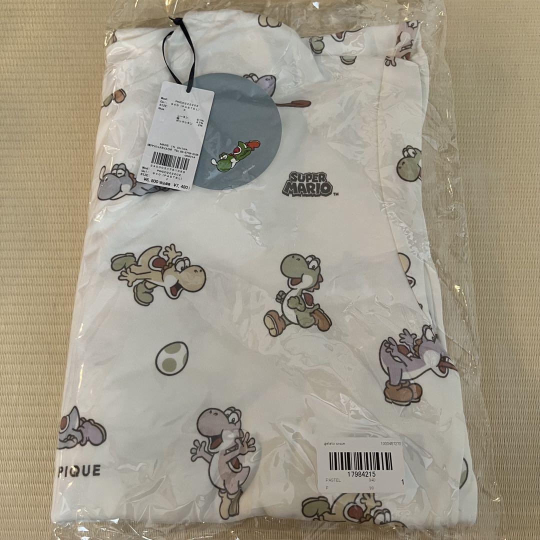 ジェラートピケ ジェラピケ ヨッシー 半袖ワンピース 新品 未使用 F