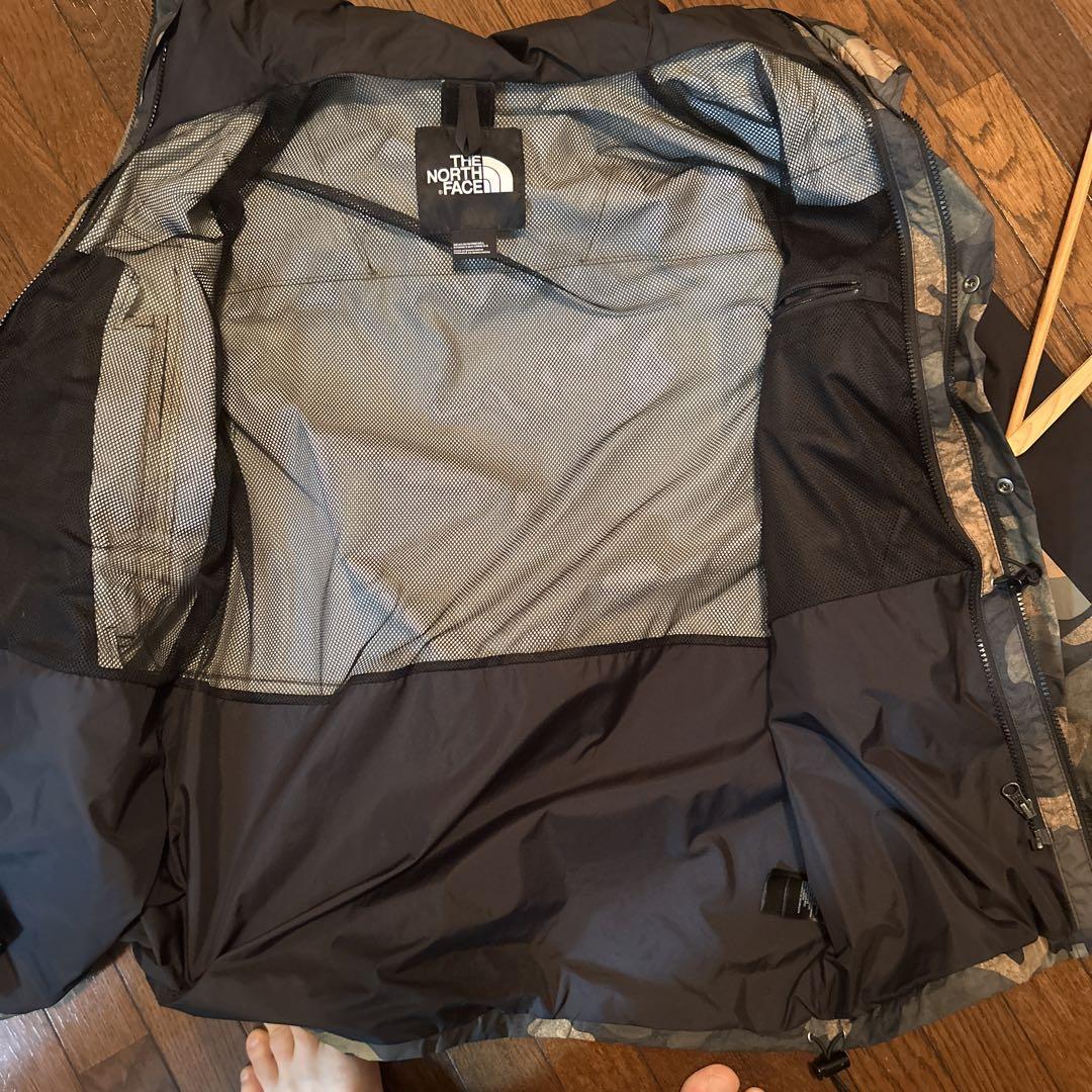 THE NORTH FACE カモフラージュ マウンテンパーカー