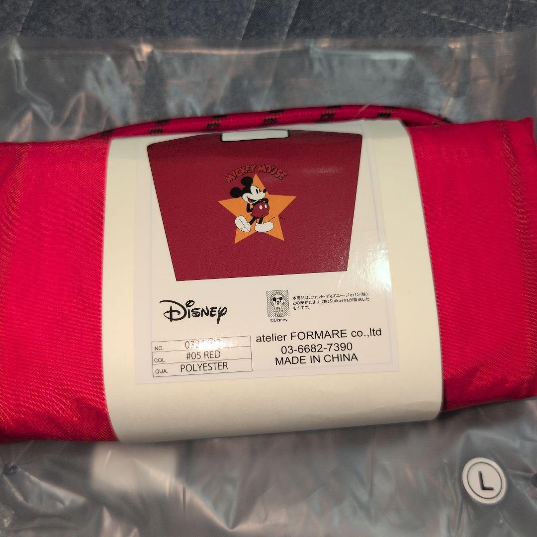 Disney ミッキーマウス エコバッグ 赤