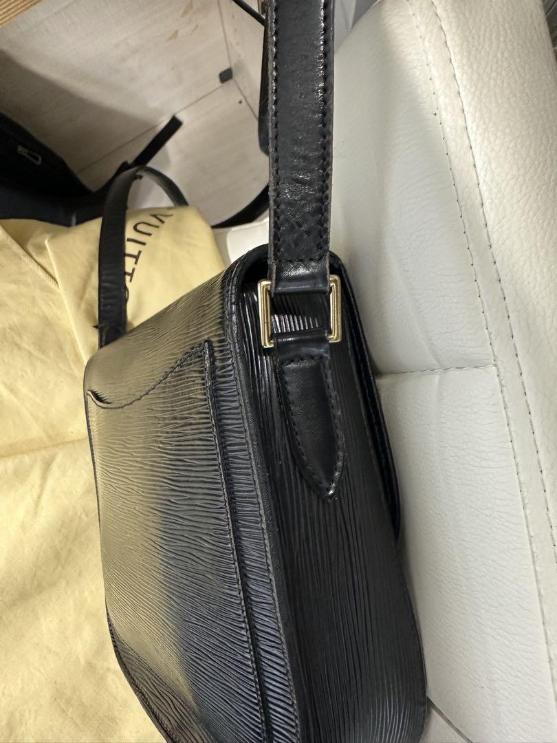 Louis Vuitton ブラック ショルダーバッグ