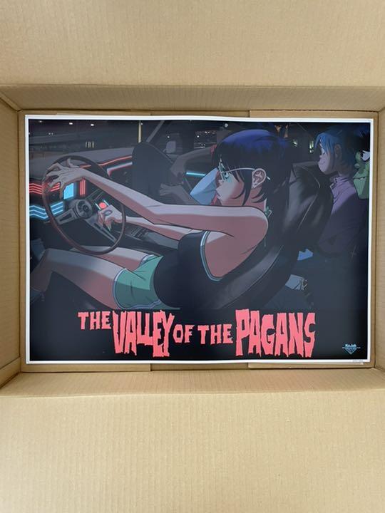 100%正規品 Gorillaz ゴリラズ ソングマシン ポスター ヌードル Noodle - ポスター