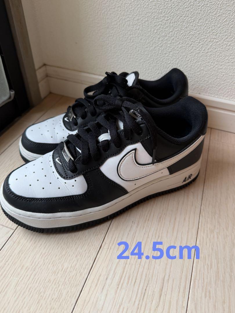 【週末限定価格】Nike Air Force 1 ホワイト/ブラック24.5