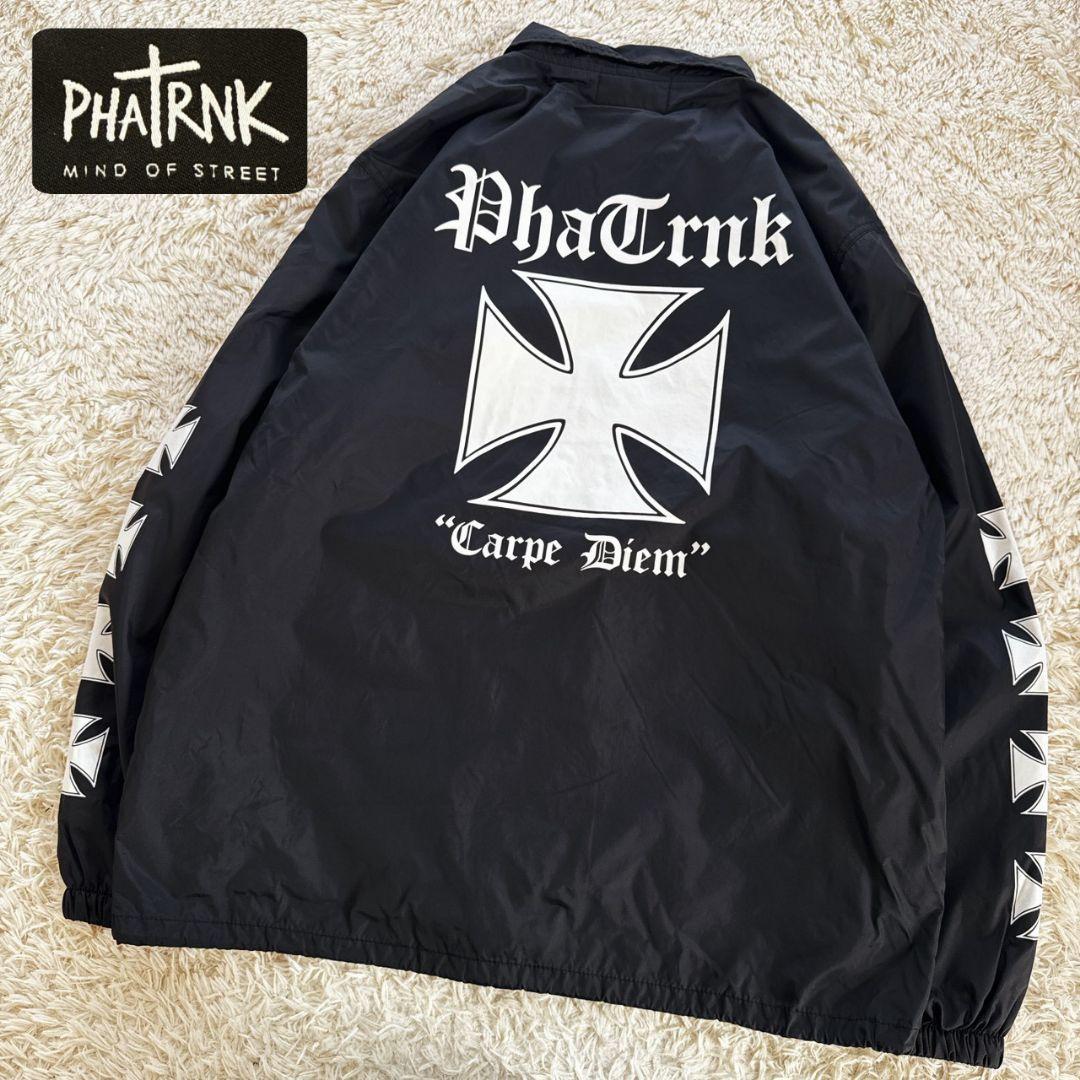 【PHATRNK】OLD ENGLISH IRON CROSS コーチジャケット