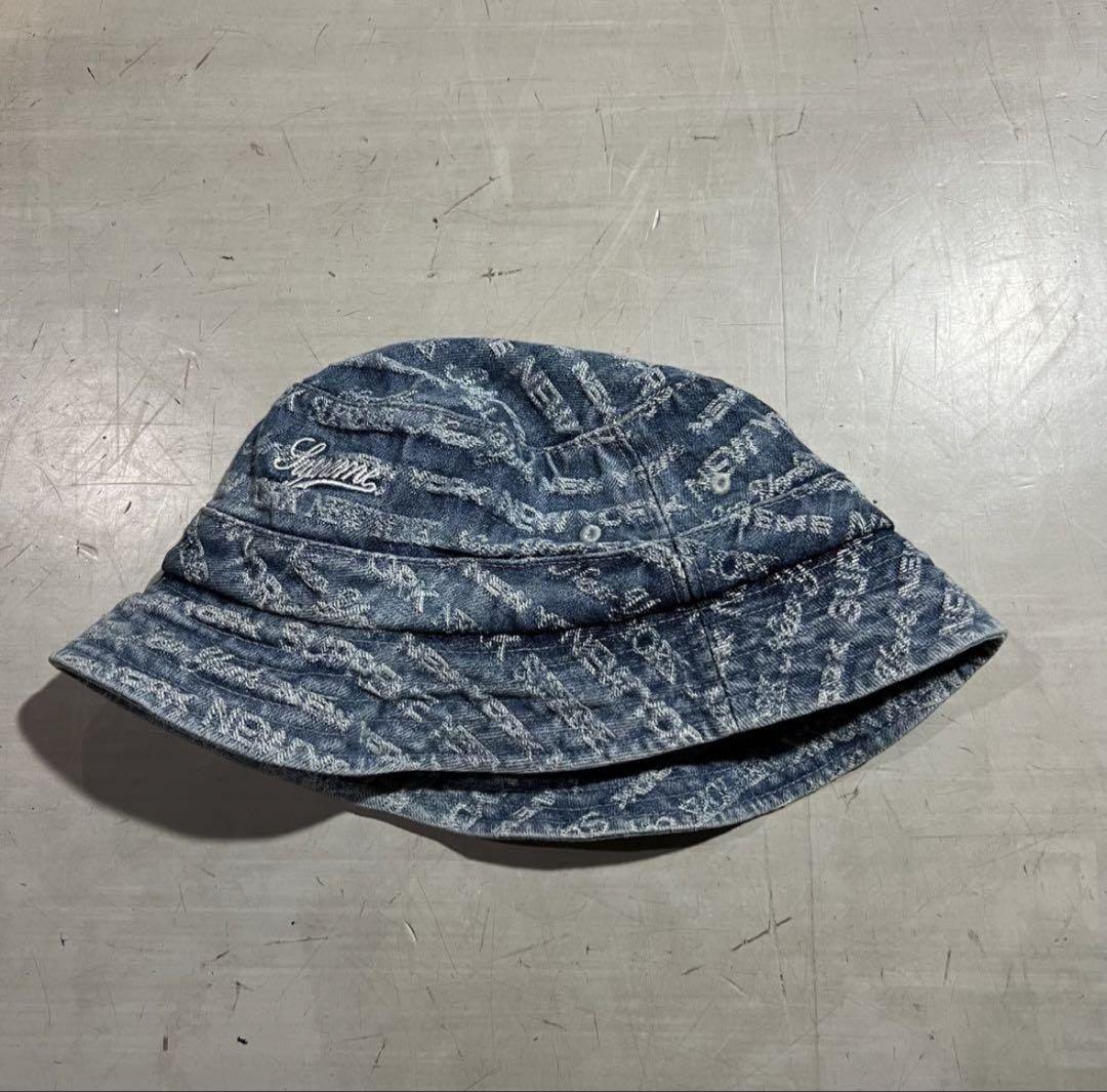 な*ろ様 Supreme Denim Crusher Hat デニム バケハ ハ