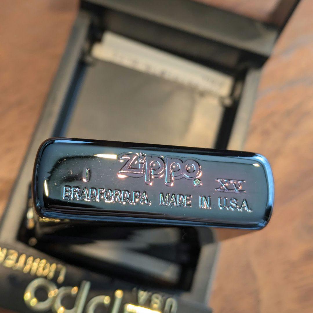 【新品】99年製 ピース Peace ブルーチタン Zippo ヴィンテージ