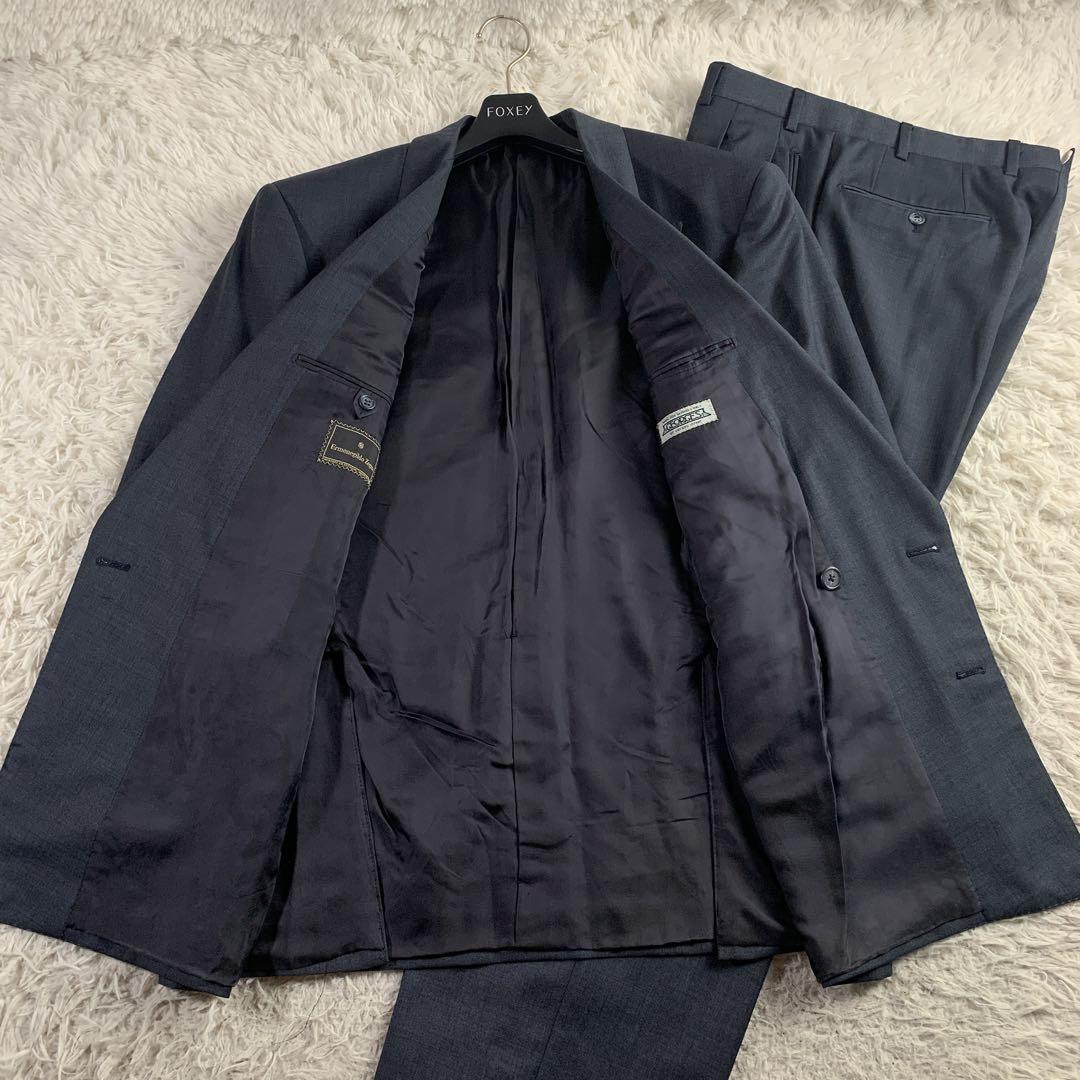 Ermenegild Zegna ダブルスーツセットアップ ビンテージ L相当 Ermenegildo Zegna ダブルスーツ セットアップ L相当 - メルカリ