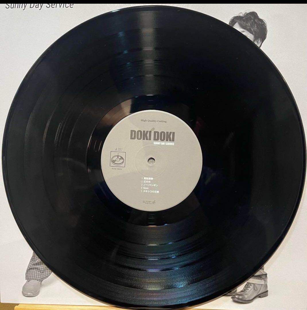 サニーデイサービス DOKI DOKI 重量盤 LP レコード 初回プレス DOKI DOKI サニーデイ・サービス 初回プレス高音質盤LP 重量盤