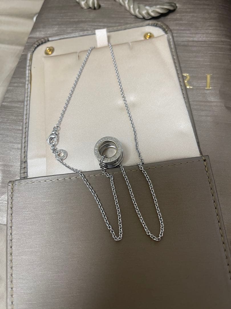 BVLGARI K18WGネックレス WWW_MORNINGWALKER_COM