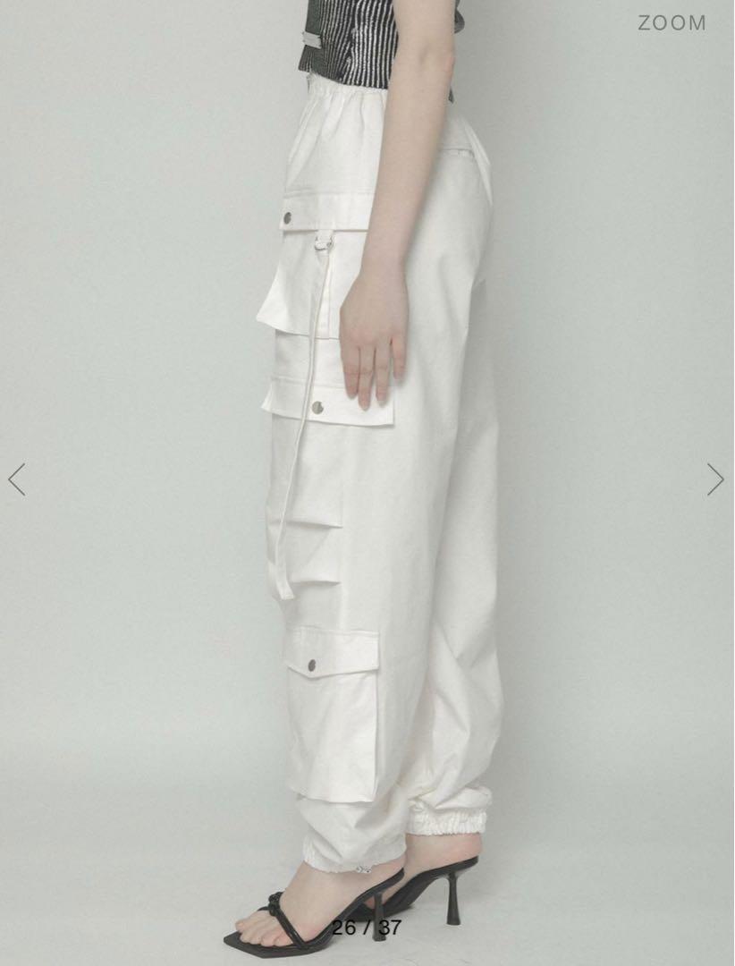 パンツ melt the lady low waist cargo pants