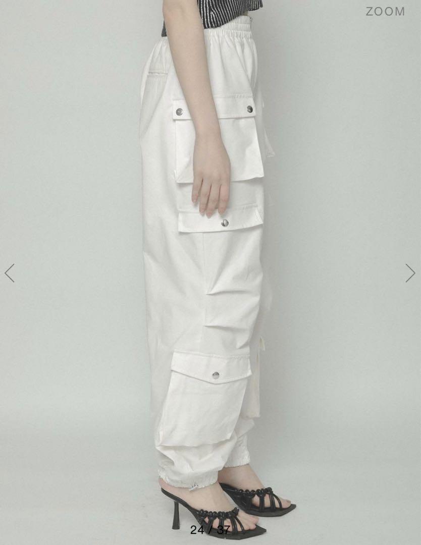パンツ melt the lady low waist cargo pants
