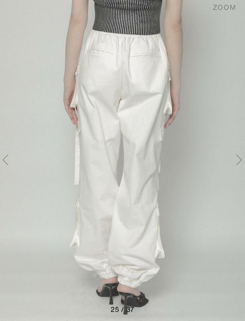 パンツ melt the lady low waist cargo pants
