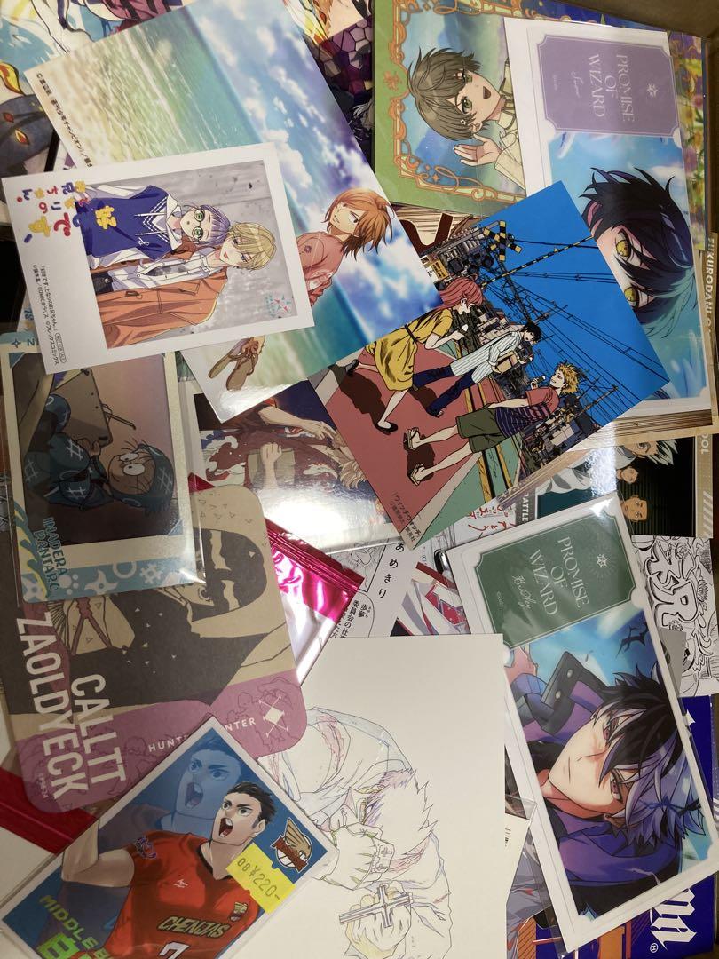 アニメグッズ 紙類大量まとめ売り