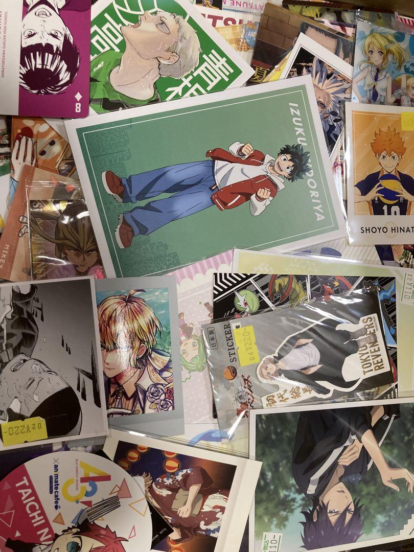 アニメグッズ 紙類大量まとめ売り