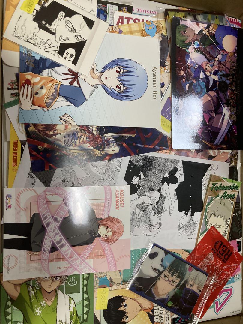 アニメグッズ 紙類大量まとめ売り