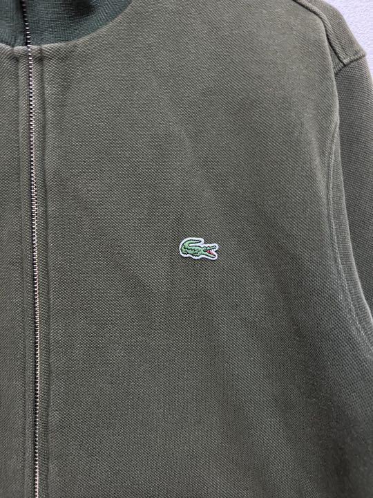 メーカー在庫限り品 LACOSTE ジップアップパーカー スウェット Ｌ