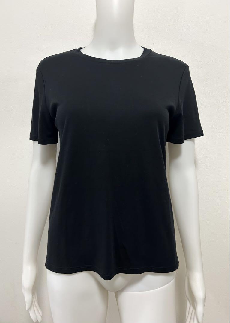 THE ROW ブラック 半袖Tシャツ