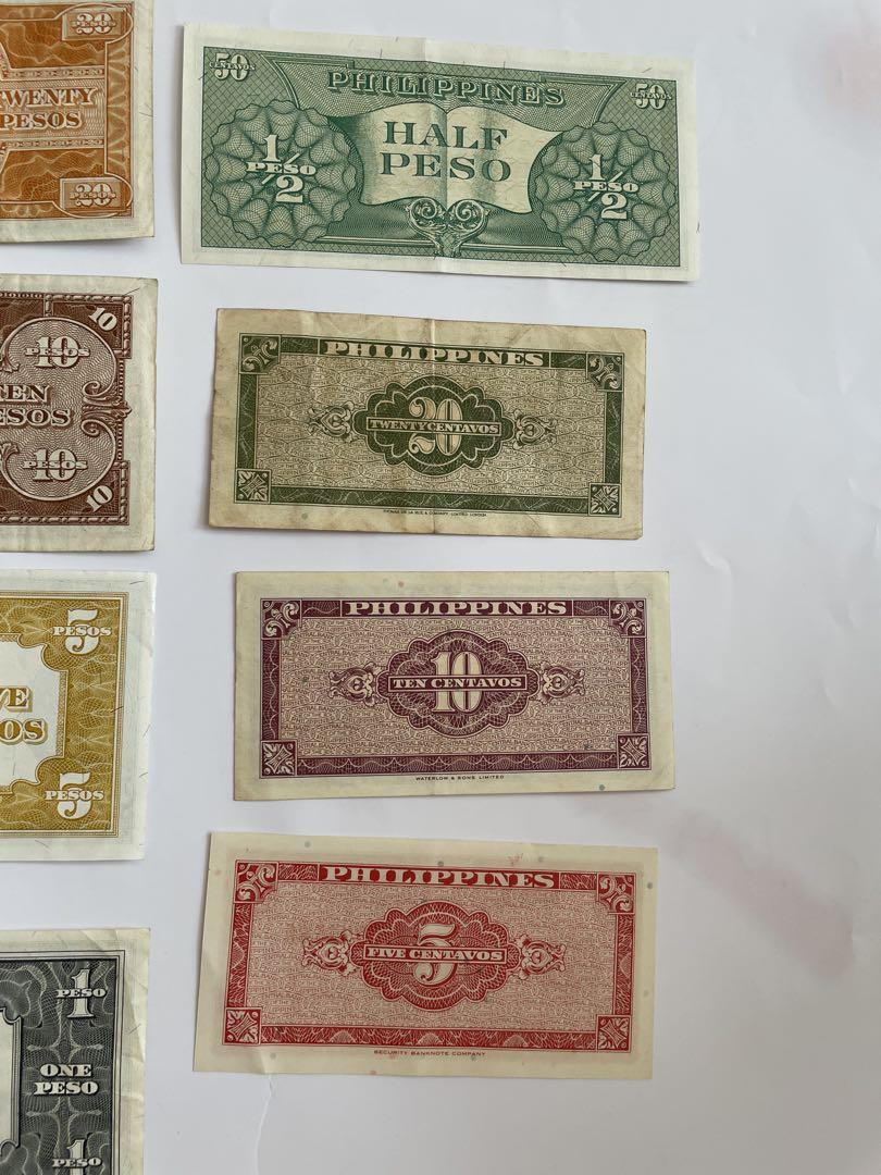 フィリピン 旧紙幣 軍票 旧貨幣 セット 1949年 - メルカリ