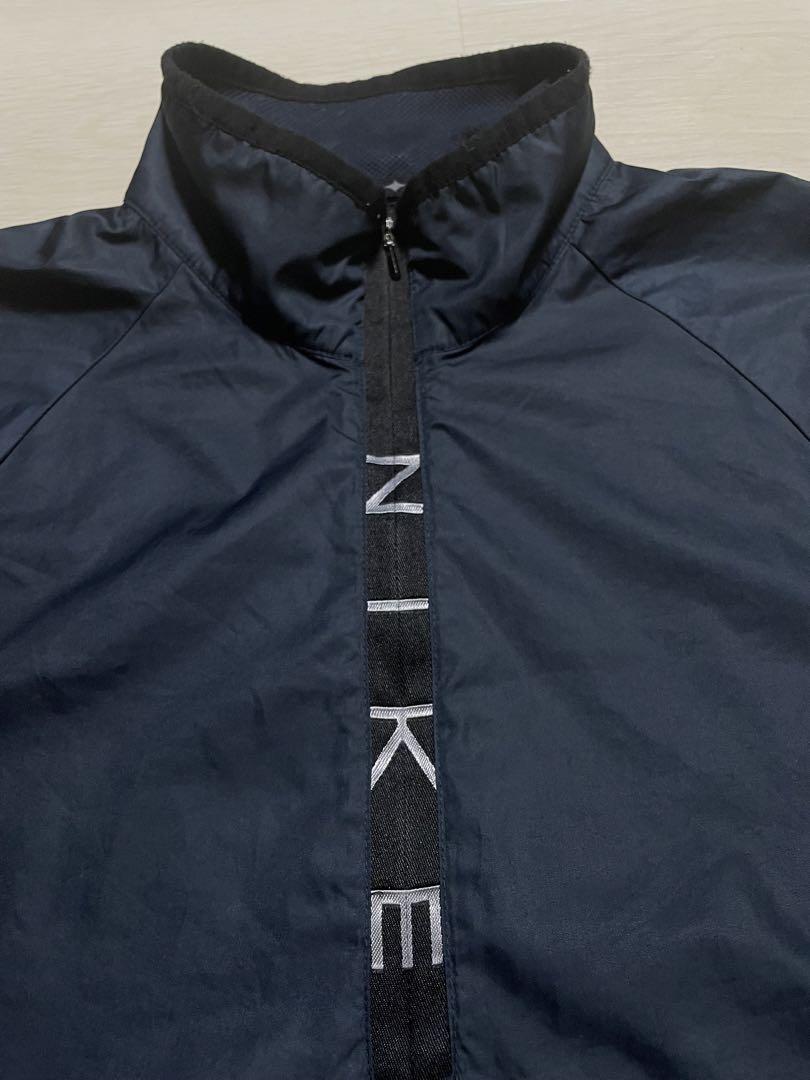 Nike Climafit ライトブルー　ナイロンジャケット　テック系 00´s NIKE CLIMA-FIT Halfzip Jacket テック