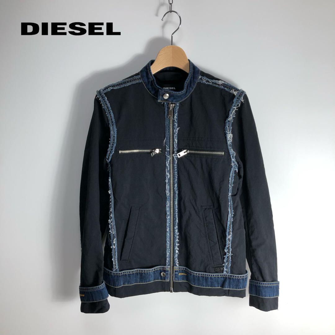 DIESEL ディーゼル 切り替え ジャケット ブルゾン Gジャン デニム-