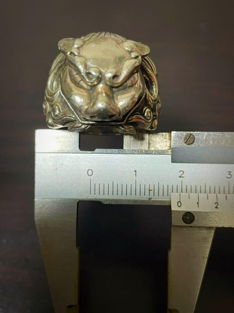 かすう工房 獅子silver925 リング