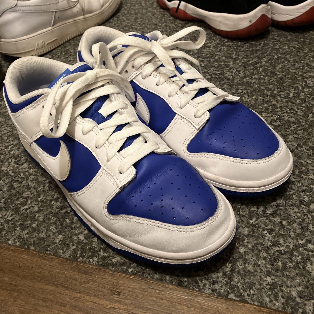 Nike dunk low レーサーブルー