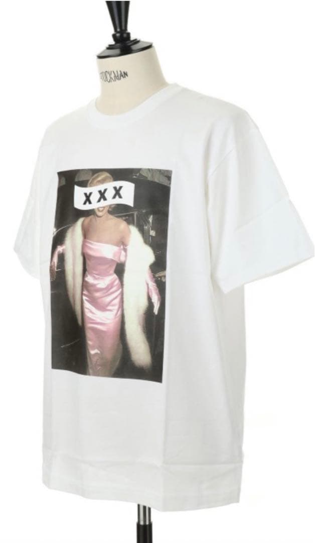 【値段交渉可：送料込】 新品未使用　God Selection XXXマリリン・モンロー Tシャツ　M