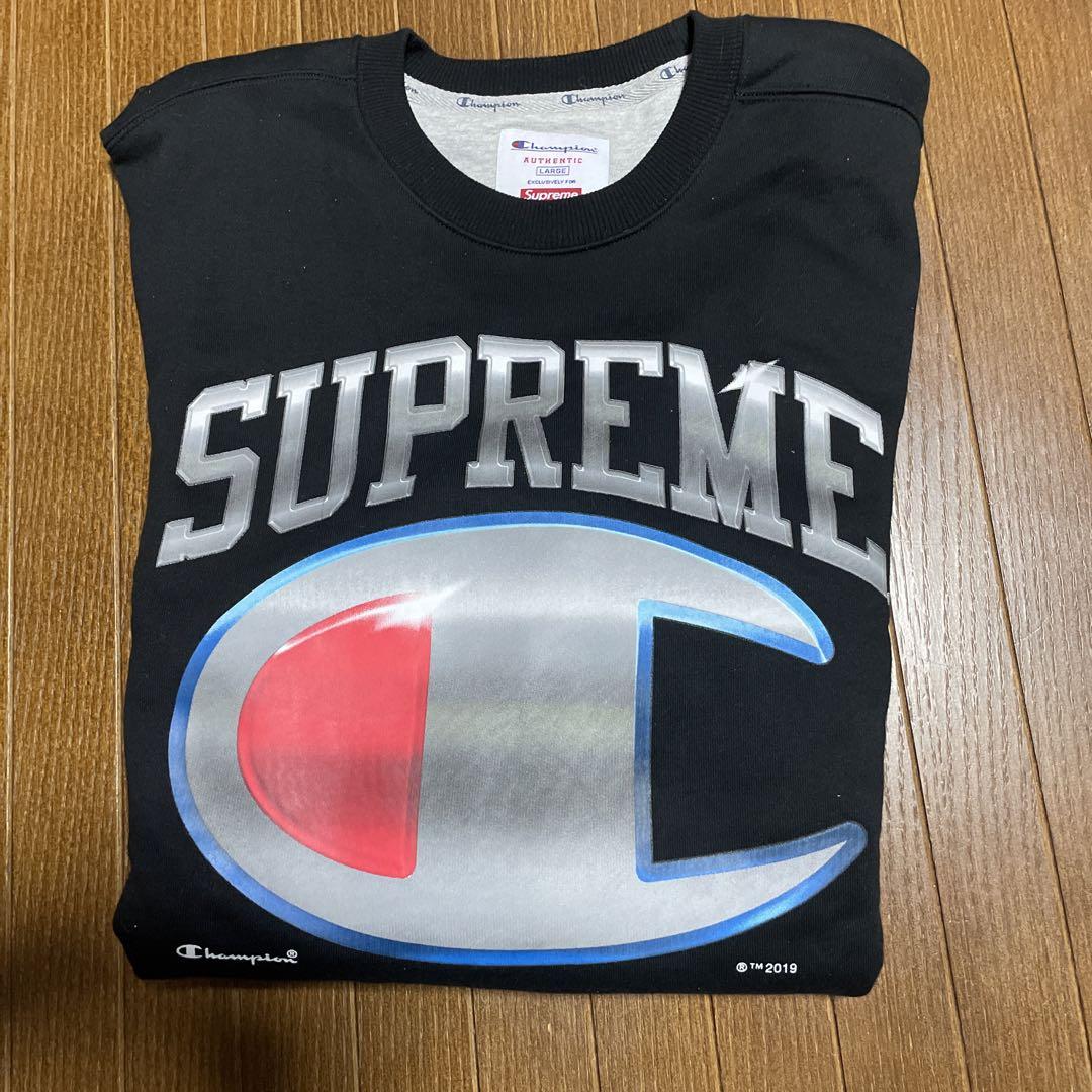 トップス Supreme Champion Chome  Chewneck L