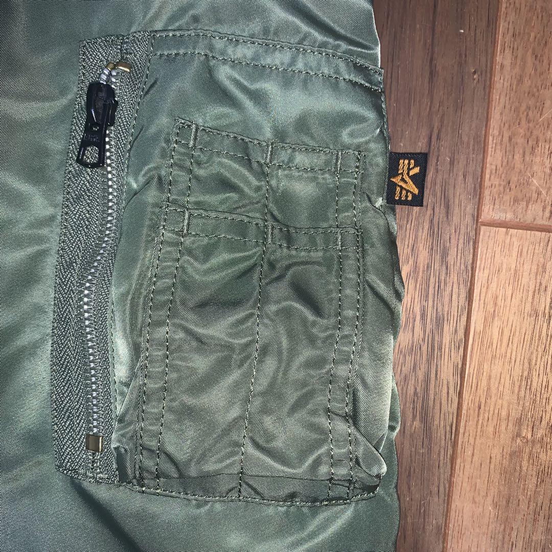 ALPHA INDUSTRIES アルファMA-1ジャケット