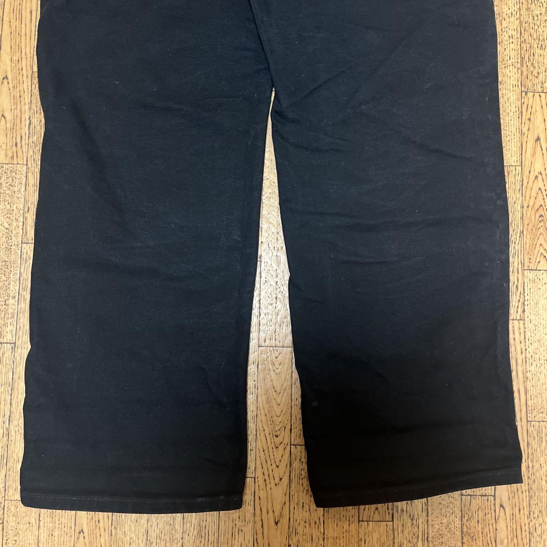 アメリカ製 Carhartt ダブルニー ペインターパンツ黒 ブラック34インチ