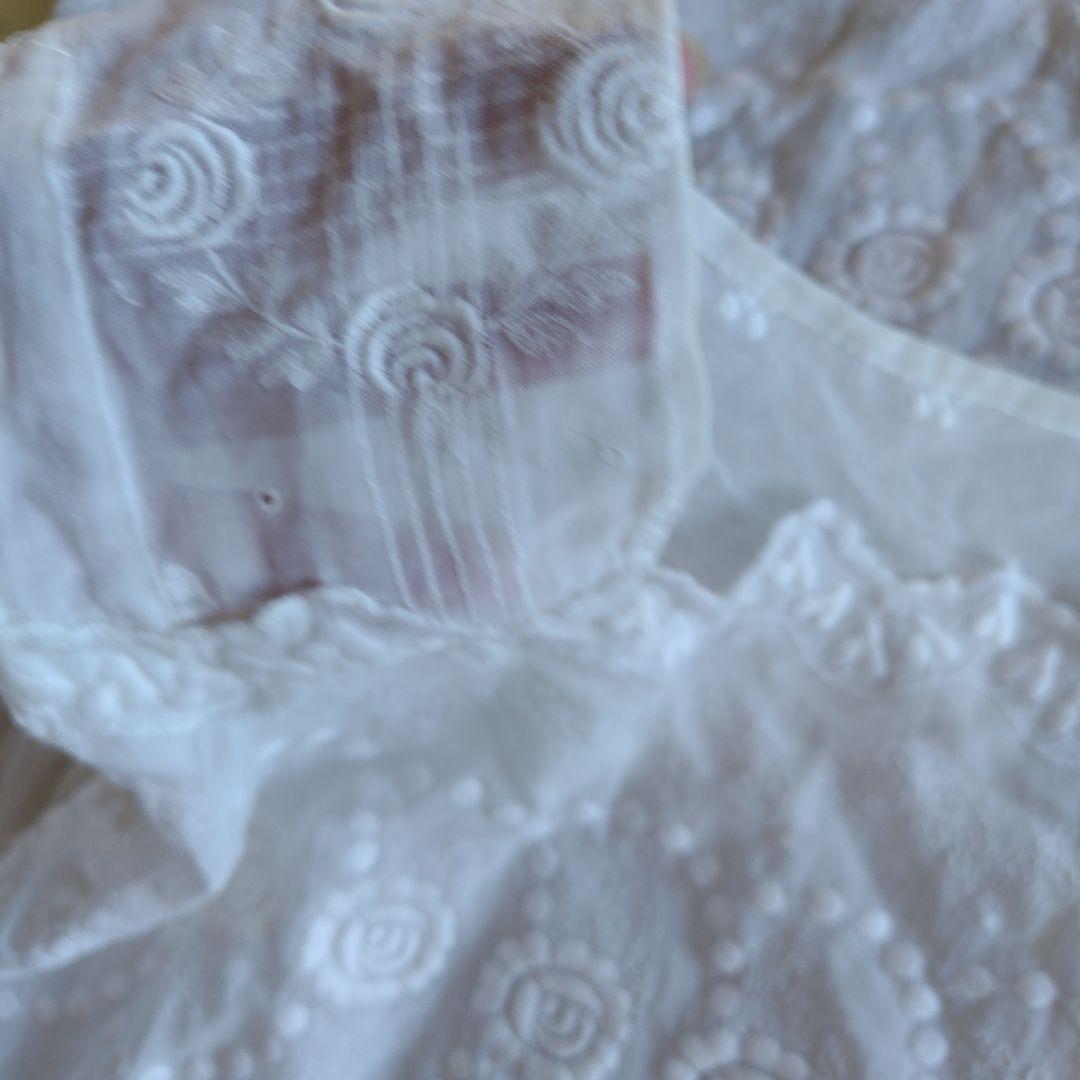 アンティーク刺繍ドレス