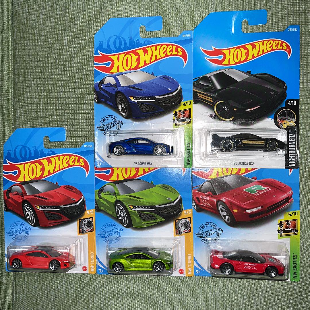 ホットウィール NSX 新旧5台セット - メルカリ